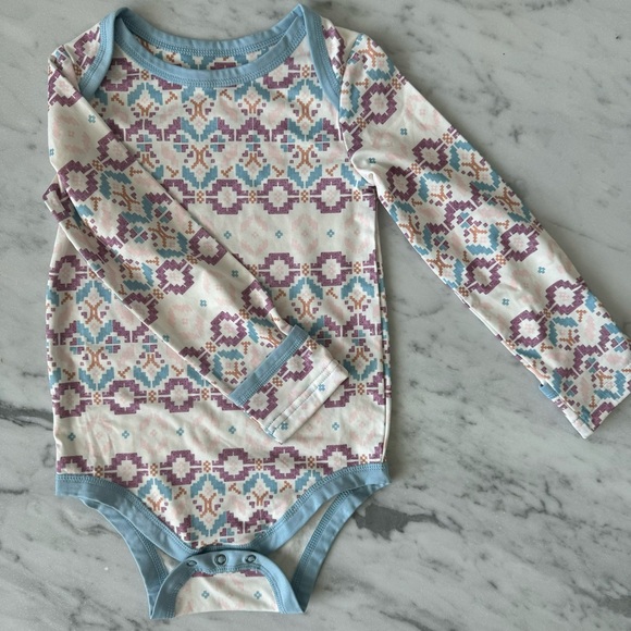 Patagonia 18-24 CAPILENE BASELAYER Long Sleeve Bodysuit - Picture 4 of 5